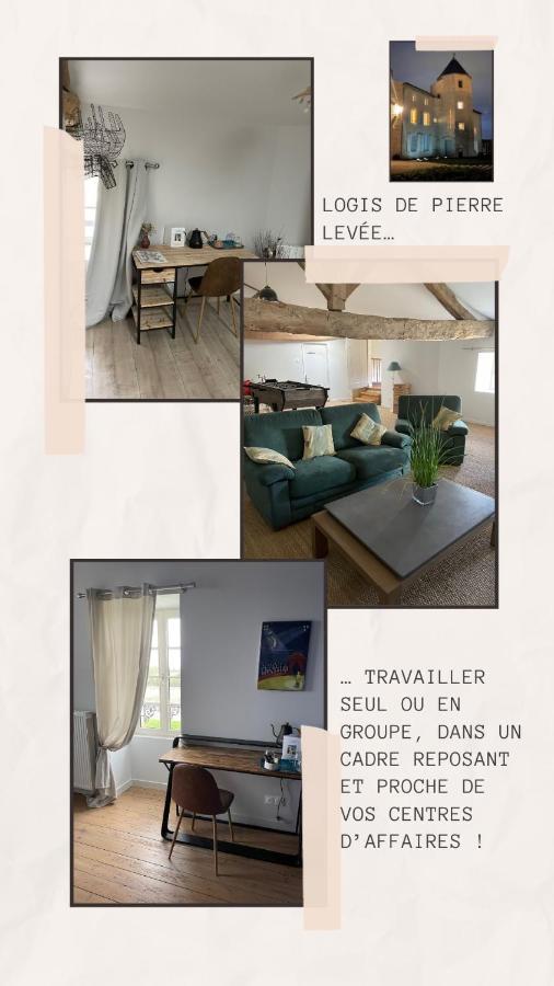 Bed and Breakfast Logis de Pierre Levée à Bessines Extérieur photo